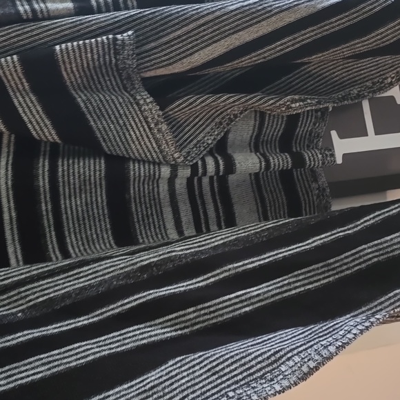 Faded Glory~Stripe Waterfall Cardi~Sz XL~NWT - Picture 4 of 8